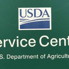 USDA Service Center Sign
