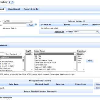 NWCC Report Generator